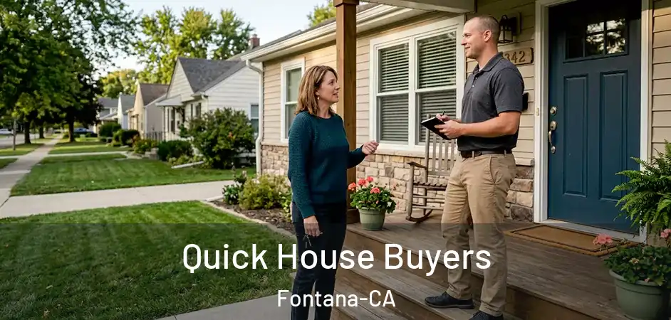  Quick House Buyers Fontana-CA