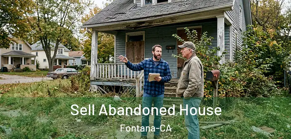  Sell Abandoned House Fontana-CA