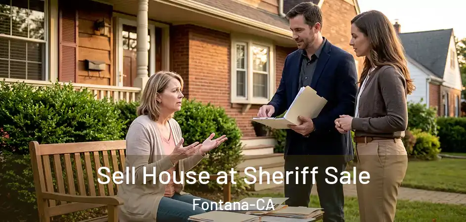 Sell House at Sheriff Sale Fontana-CA