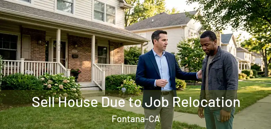 Sell House Due to Job Relocation Fontana-CA