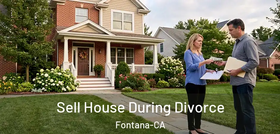 Sell House During Divorce Fontana-CA