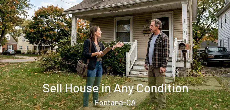  Sell House in Any Condition Fontana-CA