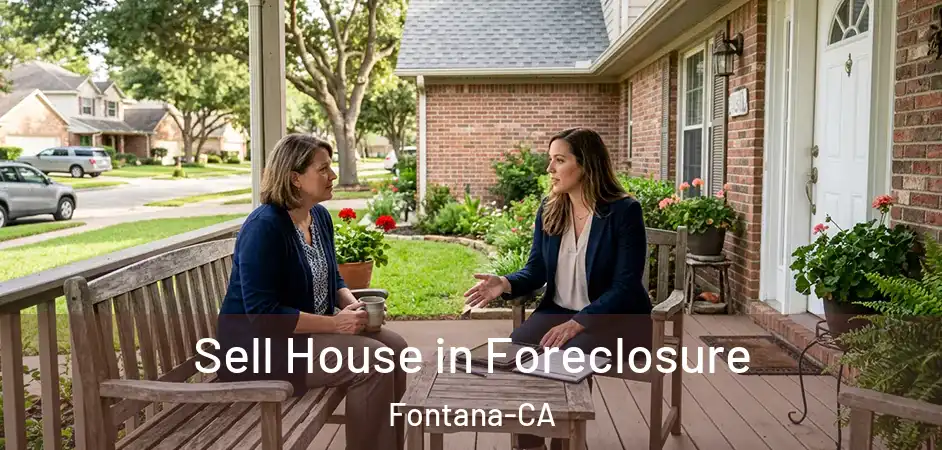  Sell House in Foreclosure Fontana-CA