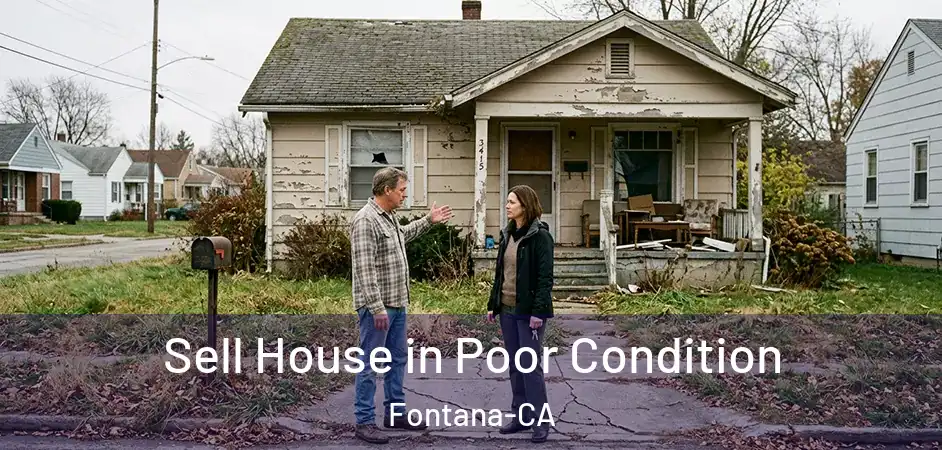  Sell House in Poor Condition Fontana-CA