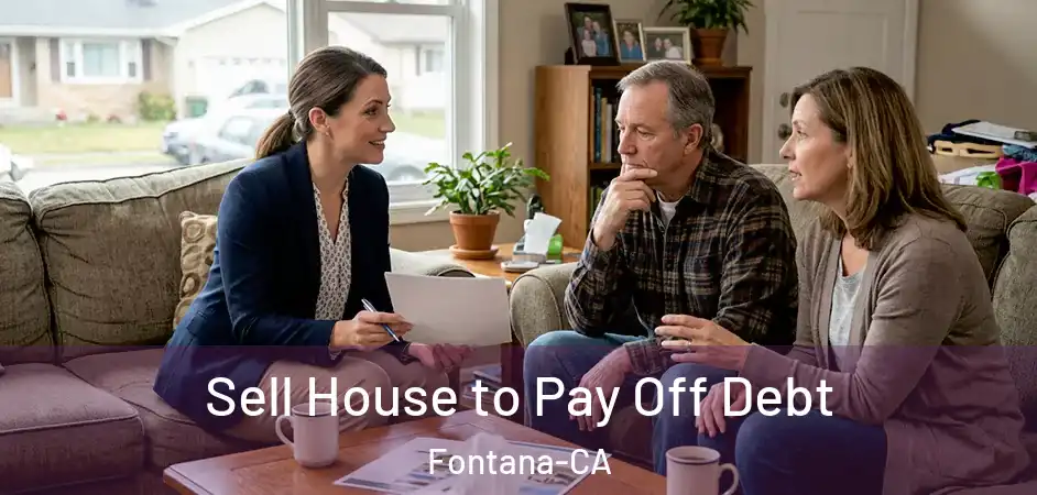 Sell House to Pay Off Debt Fontana-CA