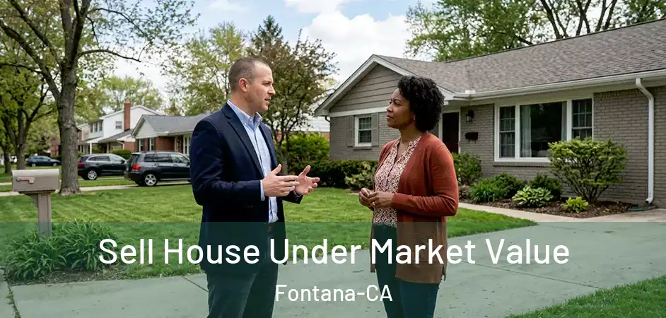  Sell House Under Market Value Fontana-CA