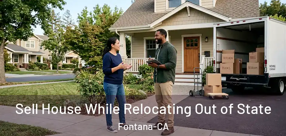 Sell House While Relocating Out of State Fontana-CA