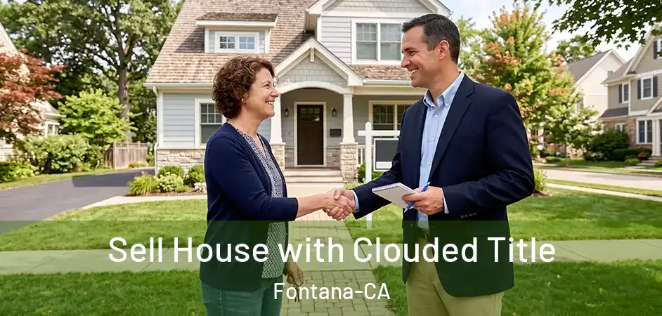 Sell House with Clouded Title Fontana-CA