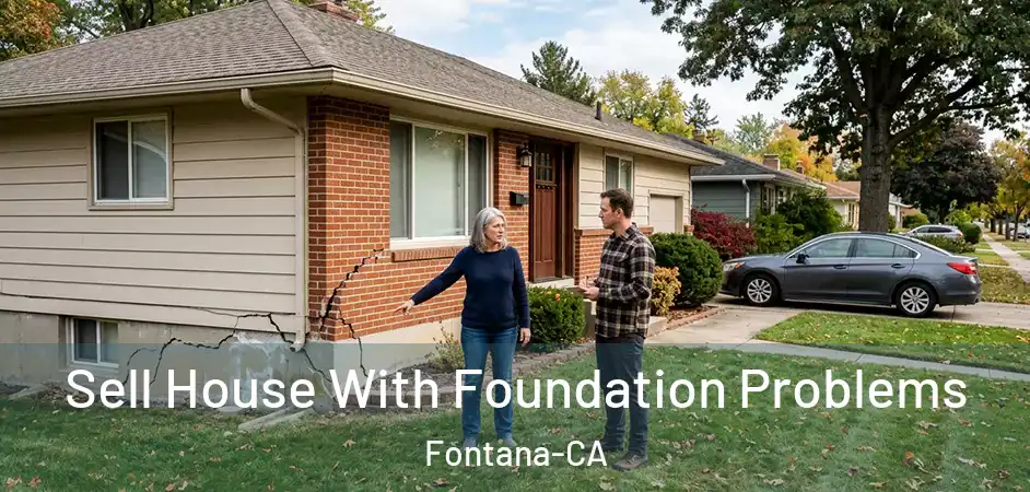 Sell House With Foundation Problems Fontana-CA
