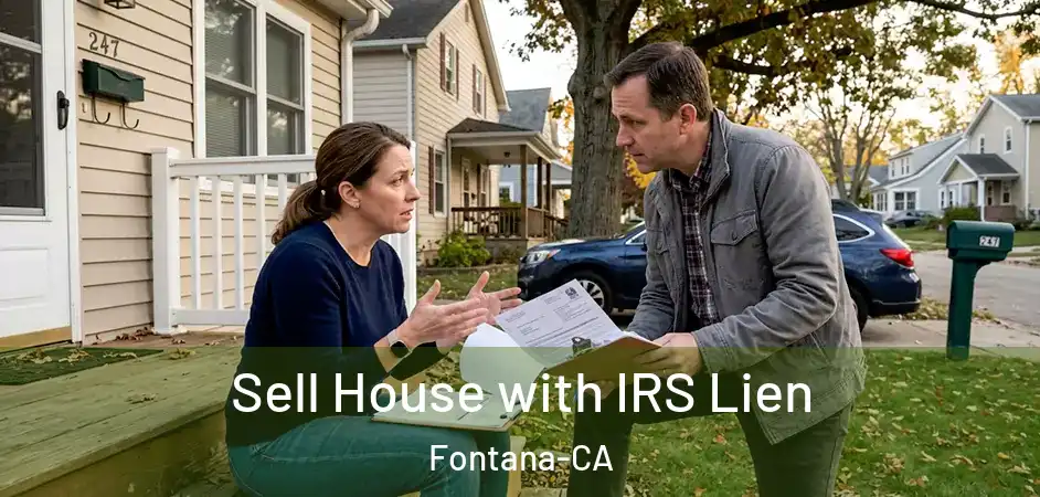  Sell House with IRS Lien Fontana-CA