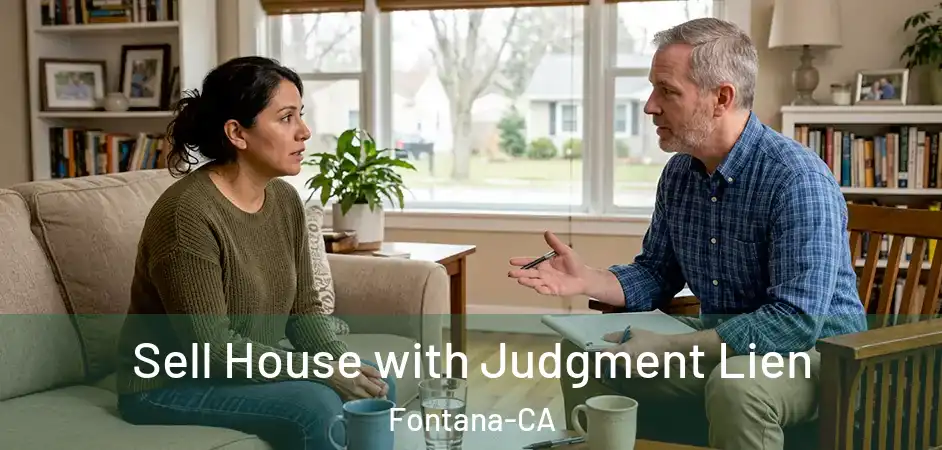Sell House with Judgment Lien Fontana-CA
