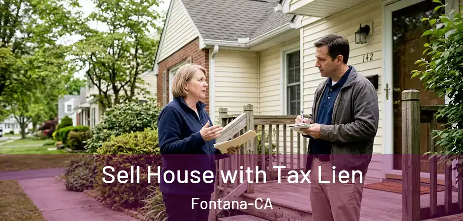 Sell House with Tax Lien Fontana-CA