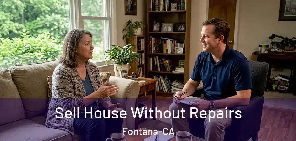 Sell House Without Repairs Fontana-CA