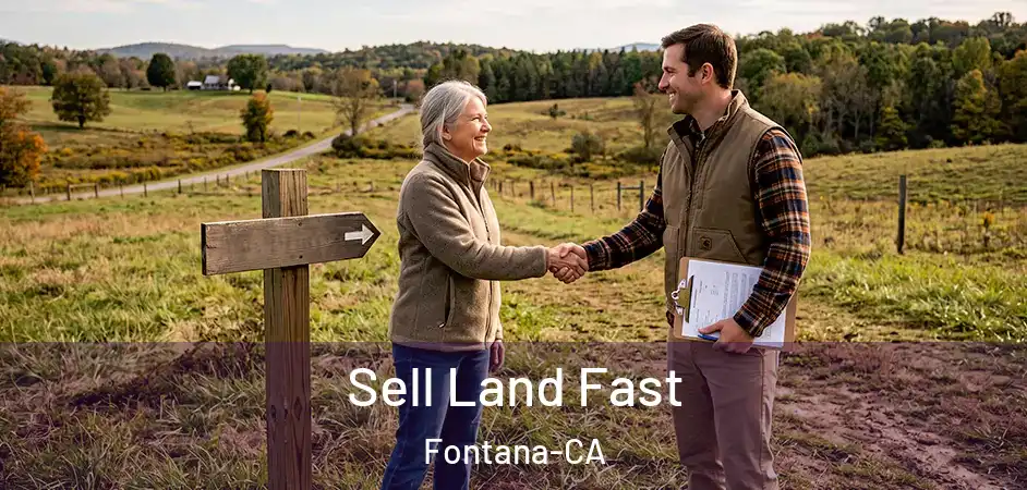 Sell Land Fast Fontana-CA